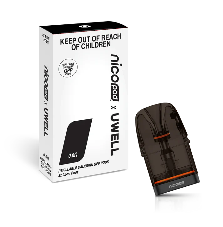 Nicopod x Uwell Caliburn G3 Refillable Pods (3 x 2.5ml)