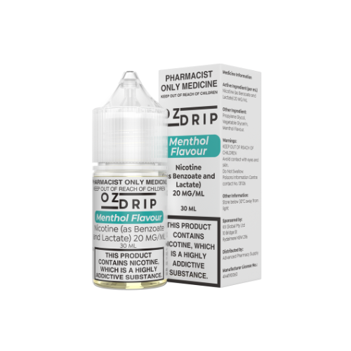 OZ Drip Menthol Nicotine Salts 30mL - 20mg